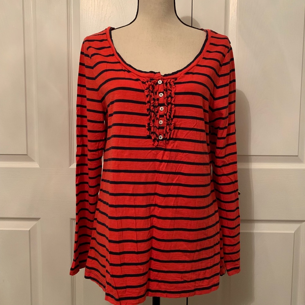 Old Navy Striped Long Sleeve Shirt XL